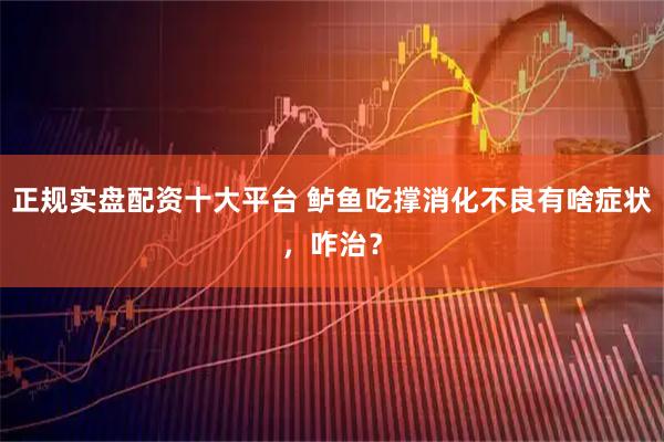 正规实盘配资十大平台 鲈鱼吃撑消化不良有啥症状，咋治？