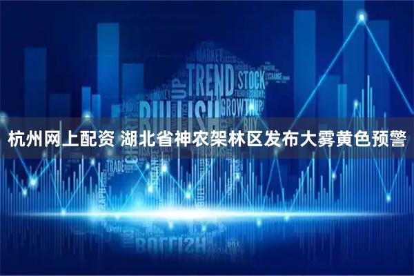 杭州网上配资 湖北省神农架林区发布大雾黄色预警